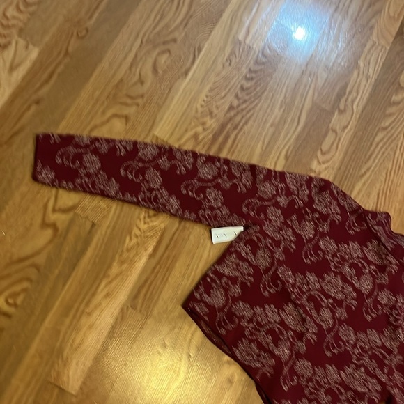 Anthropologie Ruched Mock Neck Sweater Size Medium NWT - Picture 13 of 16